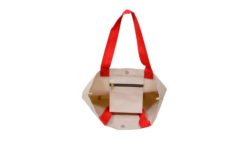 Canvas Tote Bag Beach Vibes