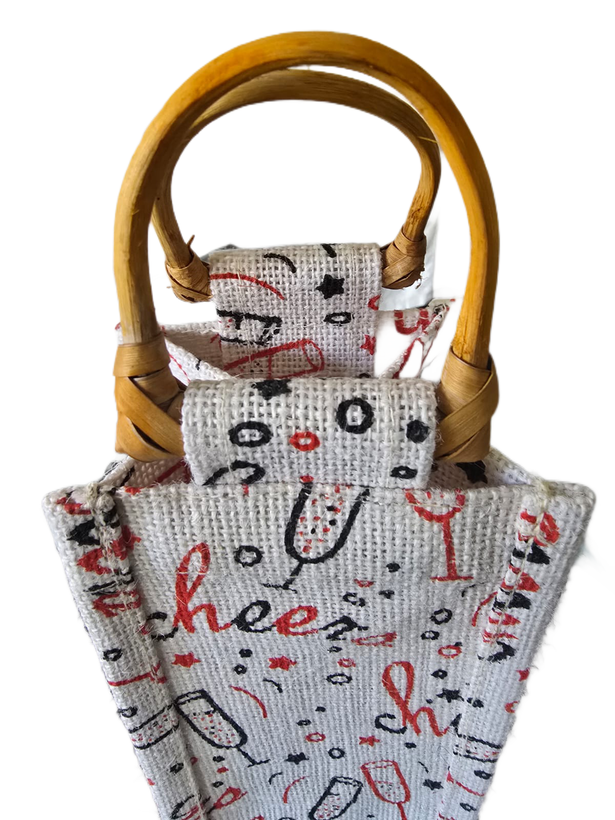 JUTE WINE  BAG wine or champagne