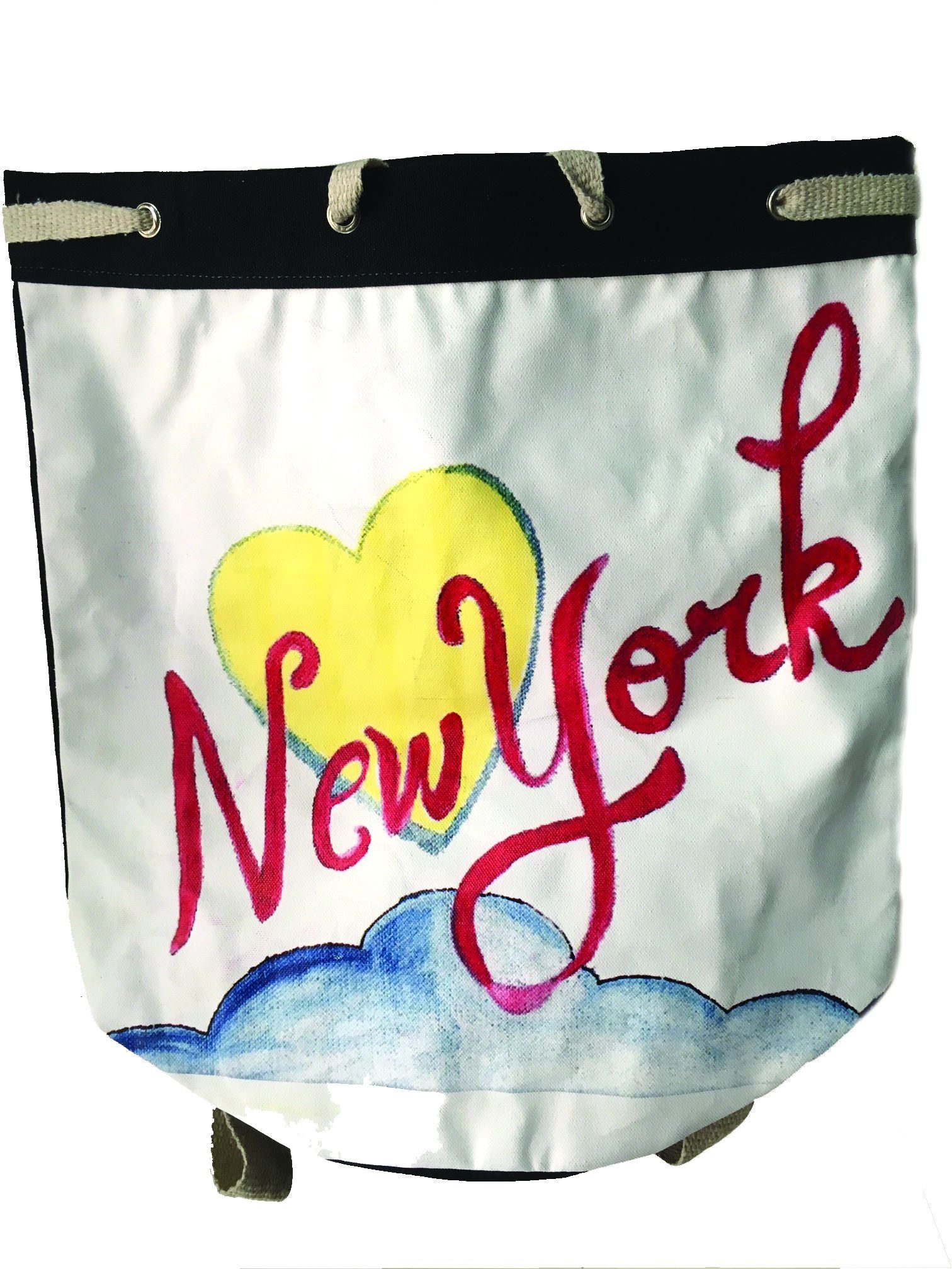 Cotton Backpack New York