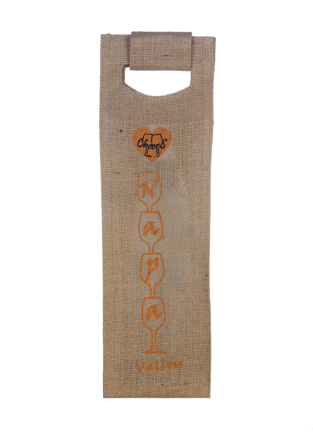 JUTE WINE  BAG Napa Valley