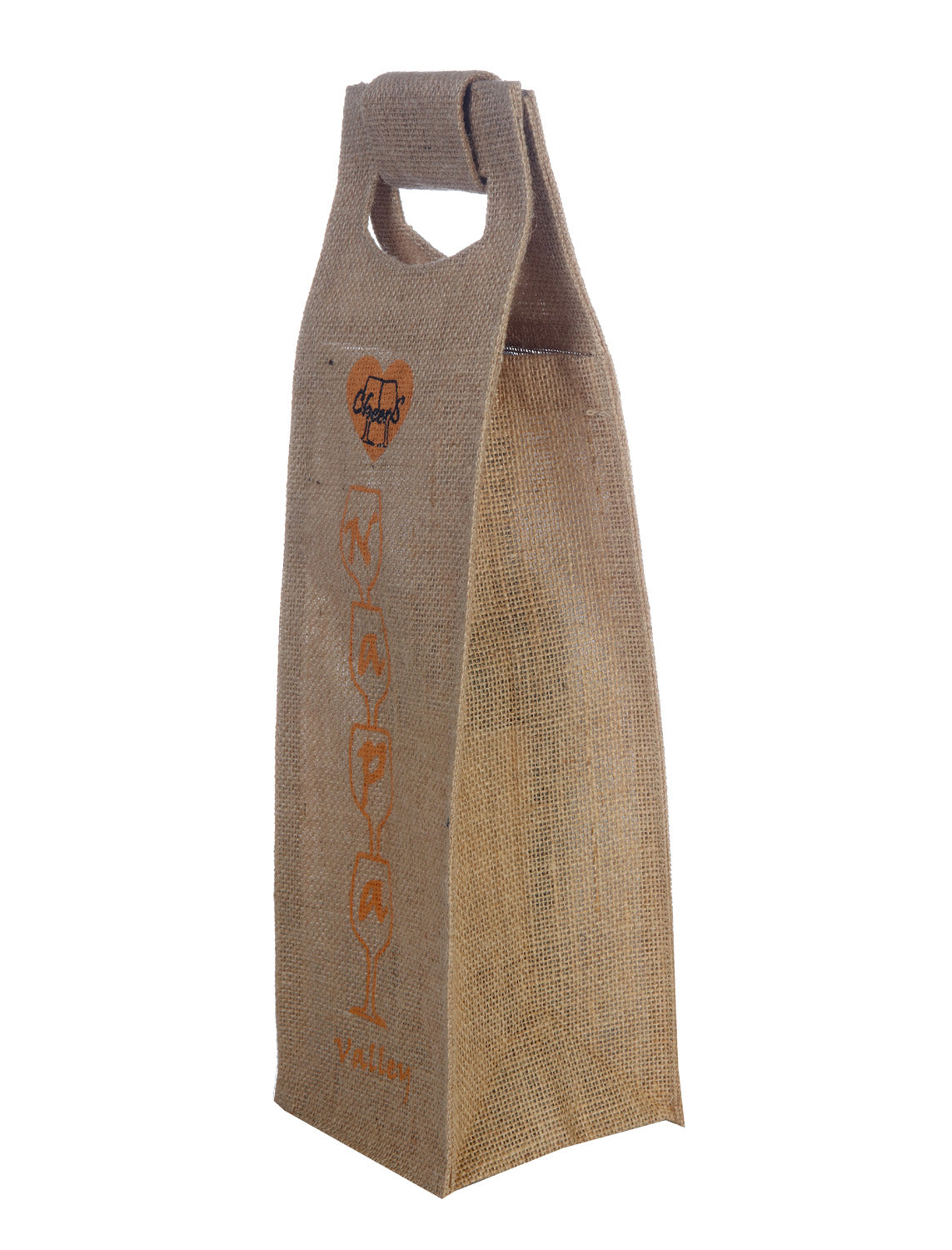 JUTE WINE  BAG Napa Valley