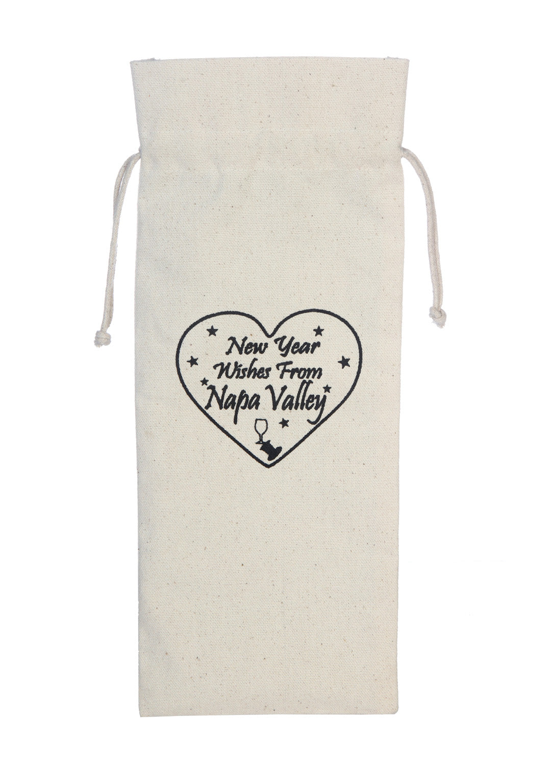 Canvas Wine Bag  Napa Charm